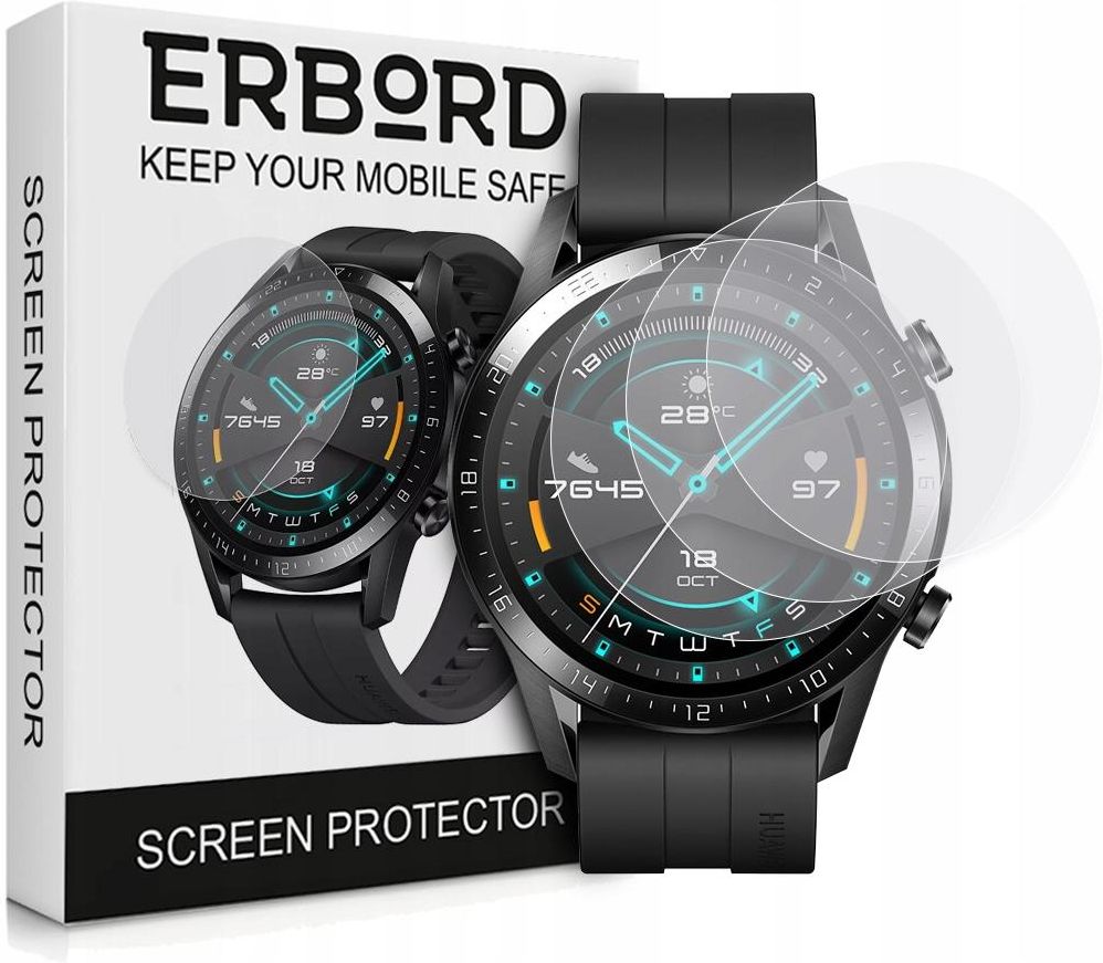 Erbord X Folia Hydro Elowa Do Huawei Watch Gt Mm Opinie I Ceny