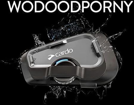 Cardo CARDO, Bezpłatny zestaw interkomu motocyklowego Bluetooth Freecom 4X Solo, Czarny - zdjęcie 5
