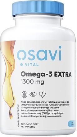 Olivit Osavi Omega 3 Extra 1300 Mg Smak Cytrynowy 120kaps Opinie I