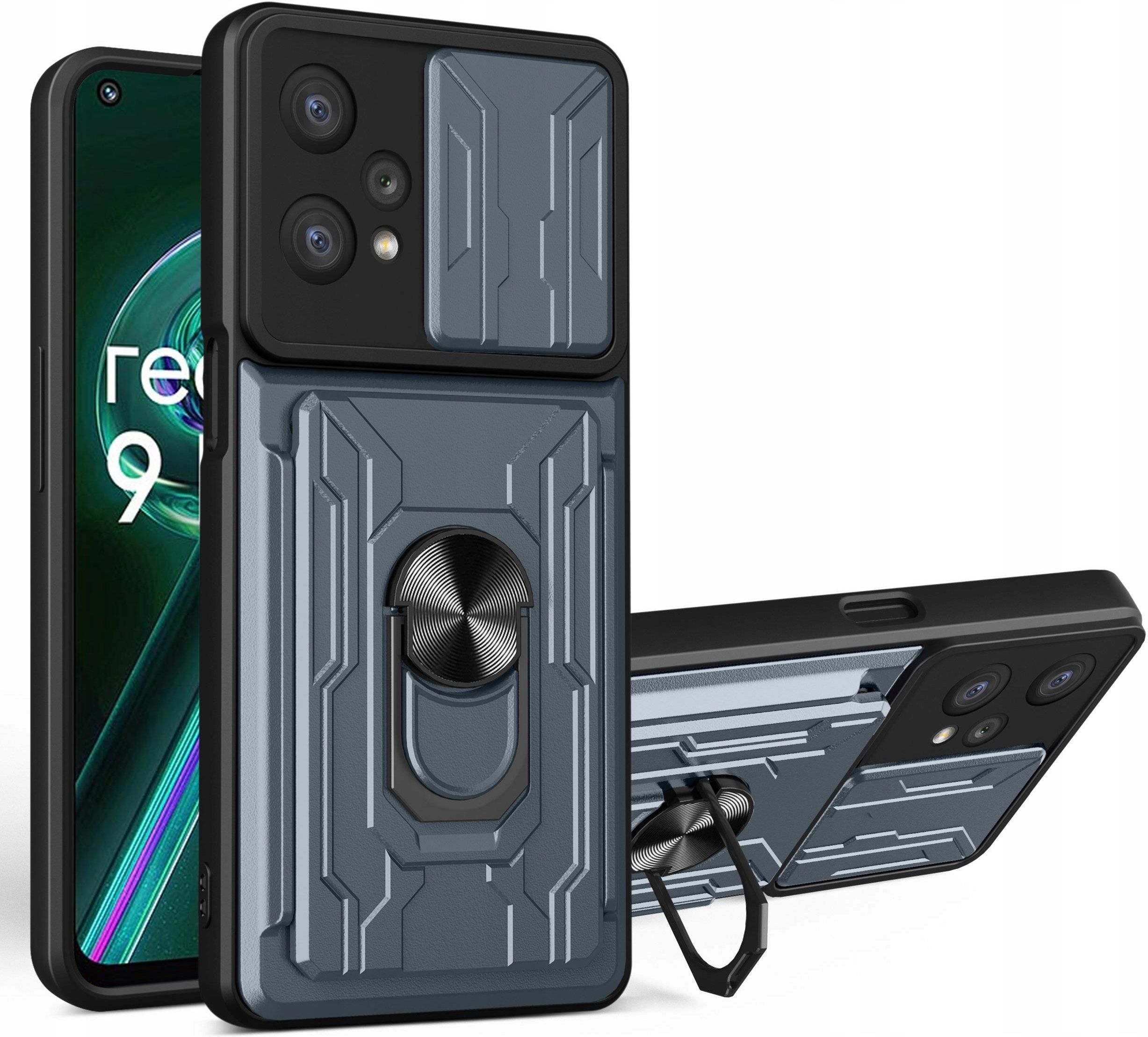 Exoguard Etui Pancerne Obudowa Case Ring Do Realme 9 Pro Etui Na