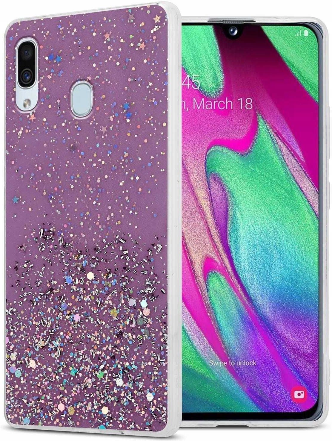 Cadorabo Pokrowiec Do Samsung Galaxy A Etui Glitter Etui Na Telefon