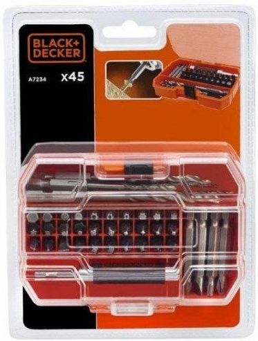 Black Decker Bd Zestaw Akcesoriów 45Szt A7234Xj Opinie i ceny na