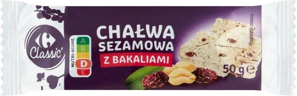 Carrefour Classic Cha Wa Sezamowa Z Bakaliami G Ceny I Opinie