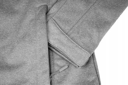 Kurtka damska 4F softshell chłodny jasny szary melanż H4Z22 SFD350 27M - zdjęcie 2