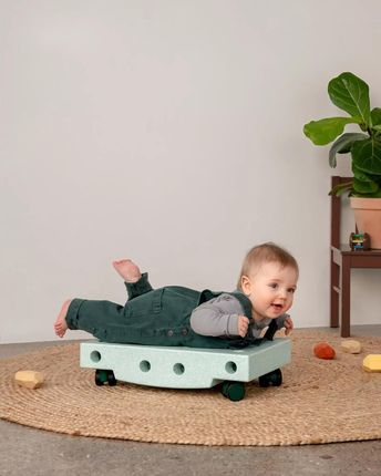 Modu Curiosity Set Kreatywne Klocki Rozwijające Motorykę Dużą Miętowy - zdjęcie 2