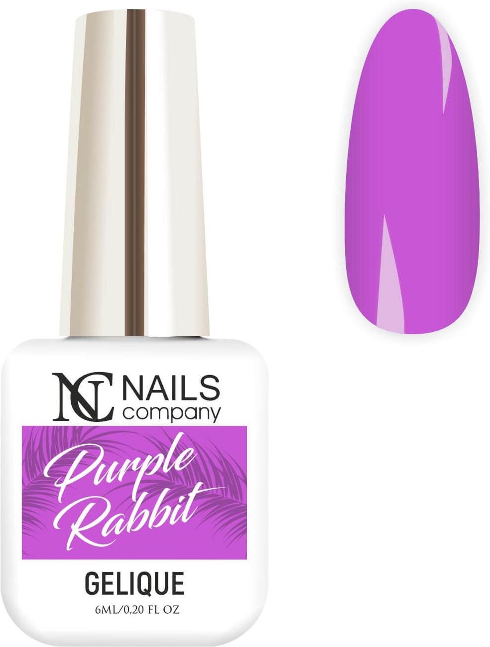 Nails Company Lakier Hybrydowy Ml Purple Rabbit Opinie I Ceny Na