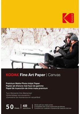 Papier Fotograficzny Kodak Canvas A6 50 Arkuszy 9891091 Opinie I