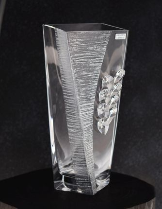 Wyprodukowano Dla Szklo Krosno Ekskluzywny Wazon Wks Stylizowany Na Glamour Swarovski 4850 - zdjęcie 2