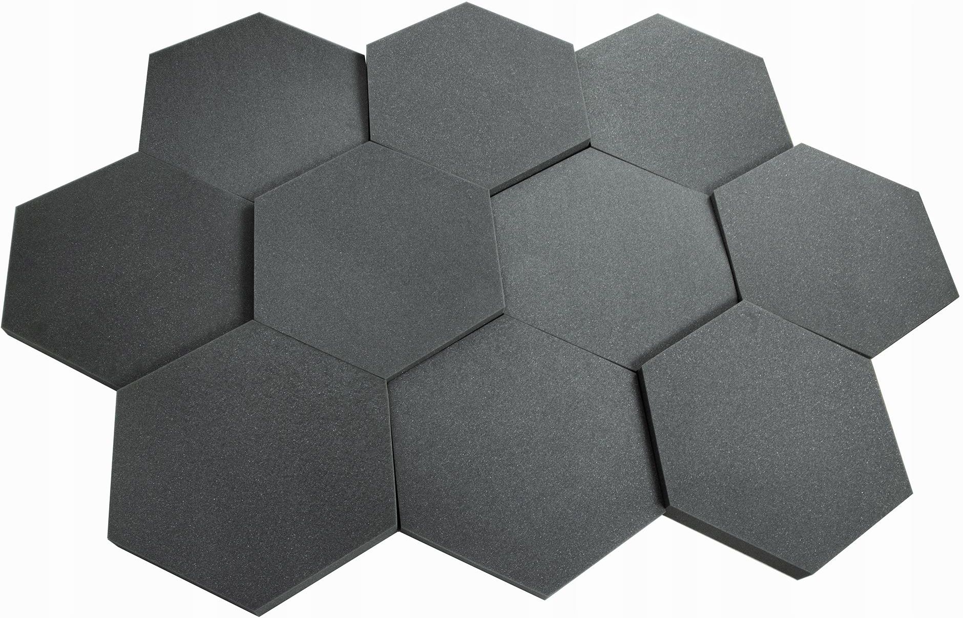 Panel Mata Pianka Akustyczna Hexagon Zestaw 10SZT Ceny I Opinie