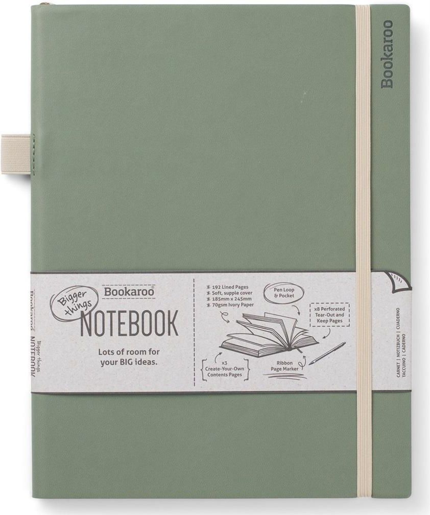 Zdjęcie Bookaroo Notatnik Journal Duży - Zielony - Koprzywnica