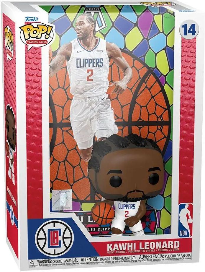 Zdjęcie Funko POP! NBA Trading Cards Kawhi Leonard (Mosaic) 9 cm - Grudziądz