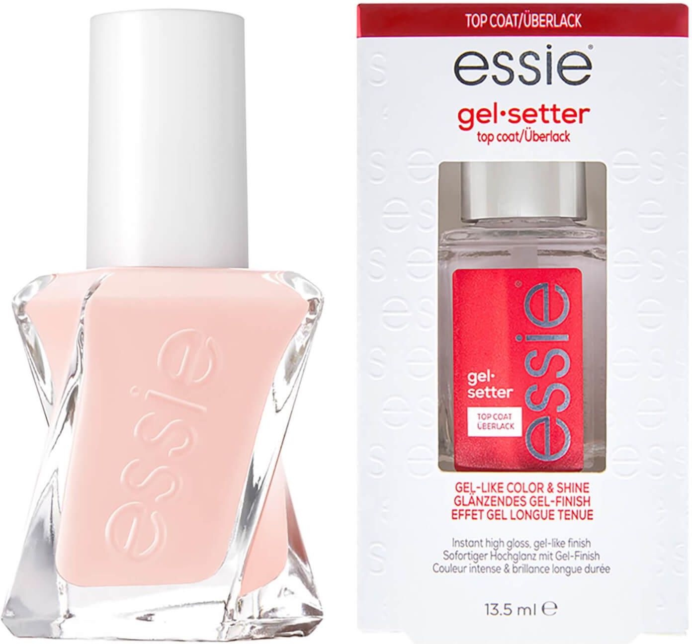 Essie Gel Nail Polish At Home Nude Gel Polish Lakier Hybrydowy Manicure