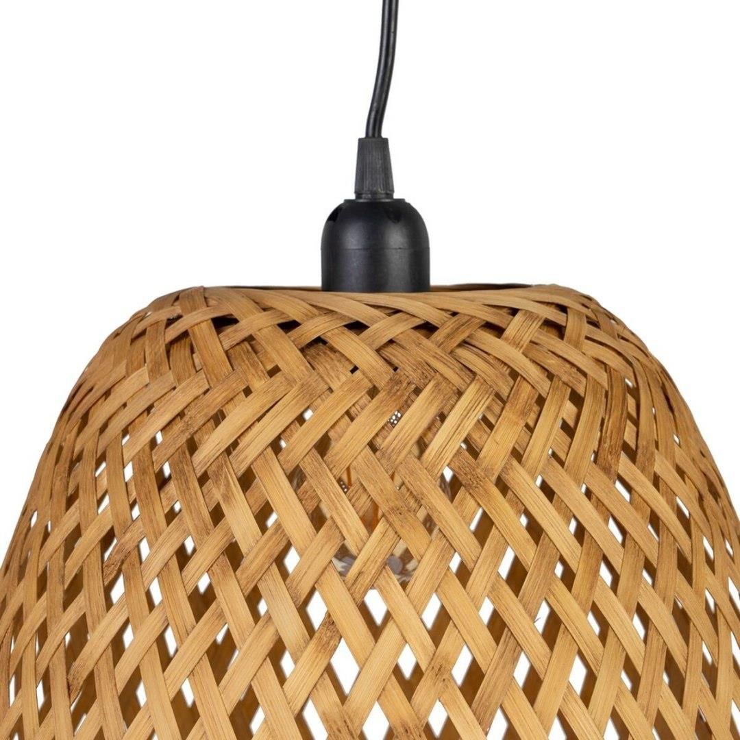 Bigbuy Home Lampa Sufitowa Naturalny 40 X Cm Bambus 2 Sztuk S8801882