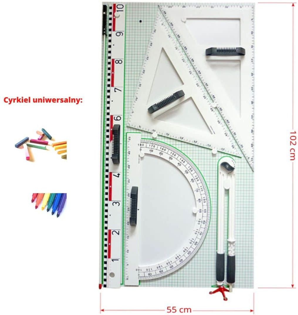 Pomoc Dydaktyczna Przybory Tablicowe Pcv Magnetyczne Na Tablicy Pcv