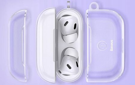 Baseus Przeźroczyste Etui Crystal Do Airpods 3 - zdjęcie 4