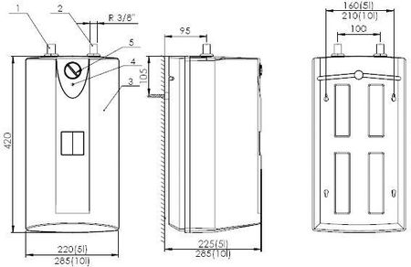 Elektromet Wj Beta Mini 10L (014-01-711) - zdjęcie 2