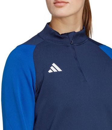 Bluza damska adidas Tiro 23 Competition Training Top granatowo-niebieska IC4595 - zdjęcie 4