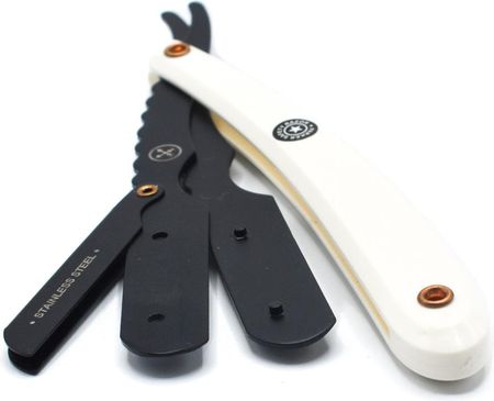 Parker Srwba Barber Razor Brzytwa Do Golenia Na Wymienne Ostrza - zdjęcie 3