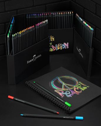 Faber-Castell Kredki Black Edition 100 Kolorów - zdjęcie 4