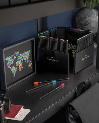 Faber-Castell Kredki Black Edition 100 Kolorów - zdjęcie 3