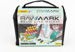 Rawmark Markery Basic Line 80Szt. + Kolorowanka