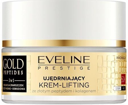 Krem Eveline Gold Peptides Ujedrniający 50+ na dzień i noc 50ml - zdjęcie 2