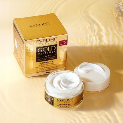 Krem Eveline Gold Peptides Ujedrniający 50+ na dzień i noc 50ml - zdjęcie 5
