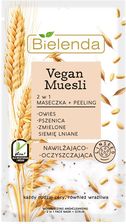Zdjęcie Bielenda Vegan Muesli Moisturizing & Cleansing 2W1 Maseczka + Peeling Nawilżająco-Oczyszczająca 8 g - Gniewkowo