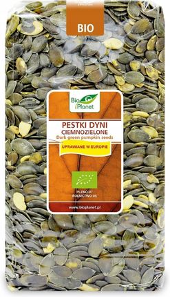 Bio Planet Pestki Dyni Ciemnozielone BIO 1kg - zdjęcie 2