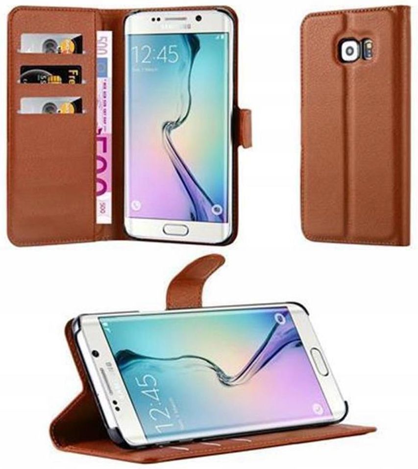 Cadorabo Pokrowiec Do Samsung Galaxy S Edge Etui Ksi Ka Etui Na