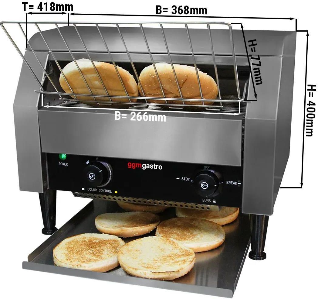 Drobne Urz Dzenie Gastronomiczne Ggm Gastro Toaster Przelotowy Kw