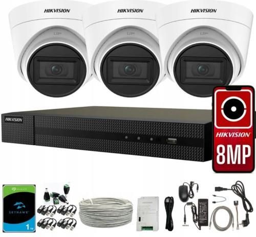 Zestaw Do Monitoringu Zestaw Do Monitoringu Hikvision X Kamera Tvicam