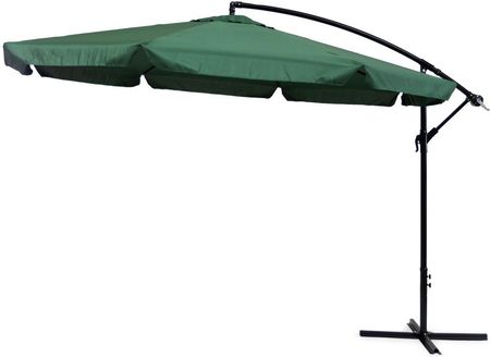 Modernhome Parasol Ogrodowy Duży Na Wysięgniku Składany 3 4M Zielony 2659 - zdjęcie 2