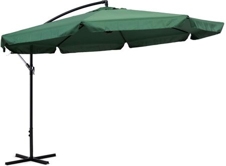 Modernhome Parasol Ogrodowy Duży Na Wysięgniku Składany 3 4M Zielony 2659 - zdjęcie 5