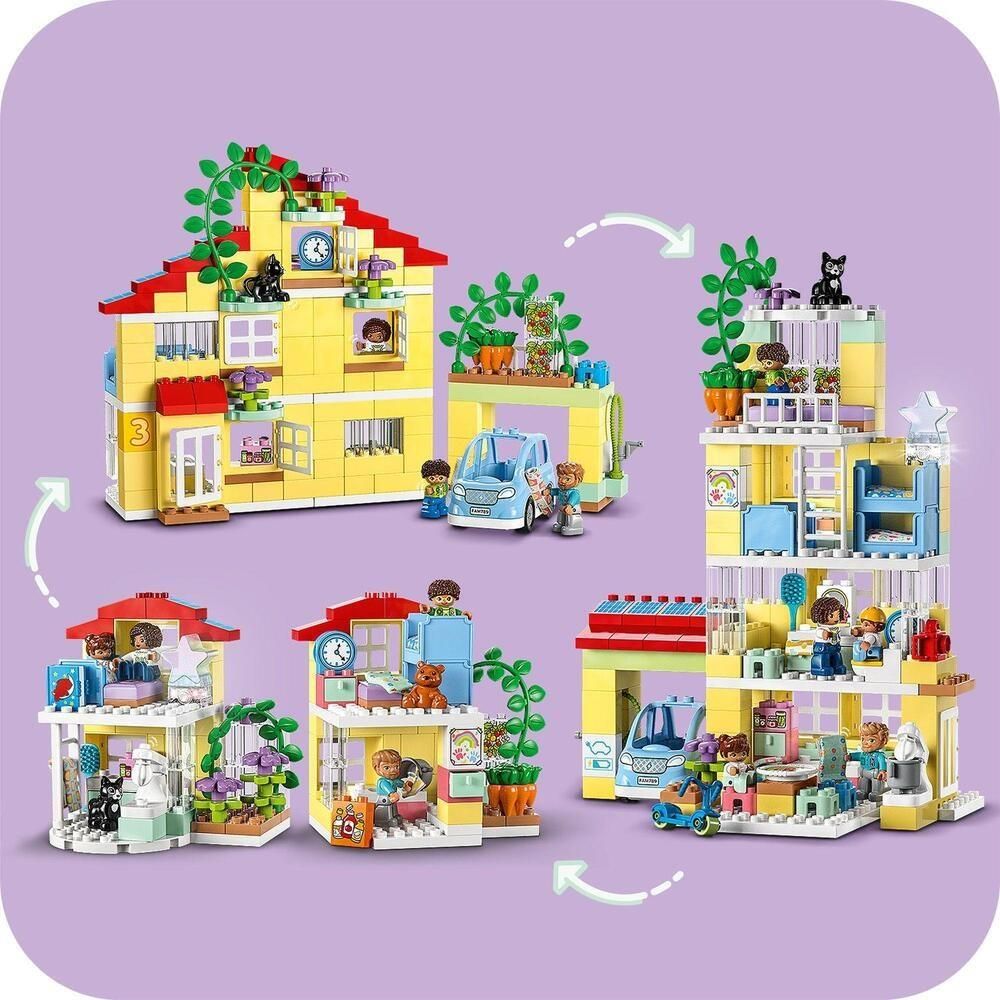 LEGO DUPLO Town 10994 Dom Rodzinny 3 W 1 Ceny I Opinie Ceneo Pl