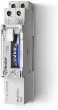 Zdjęcie Finder Polska Finder Programator Dobowy Mechaniczny Z Podtrzymaniem 1 Zestyk Zwierny 1Z 16A Obudowa Modułowa 1S 17,5Mm 96 Odcinków 12.11.8.2 121182 - Piwniczna-Zdrój