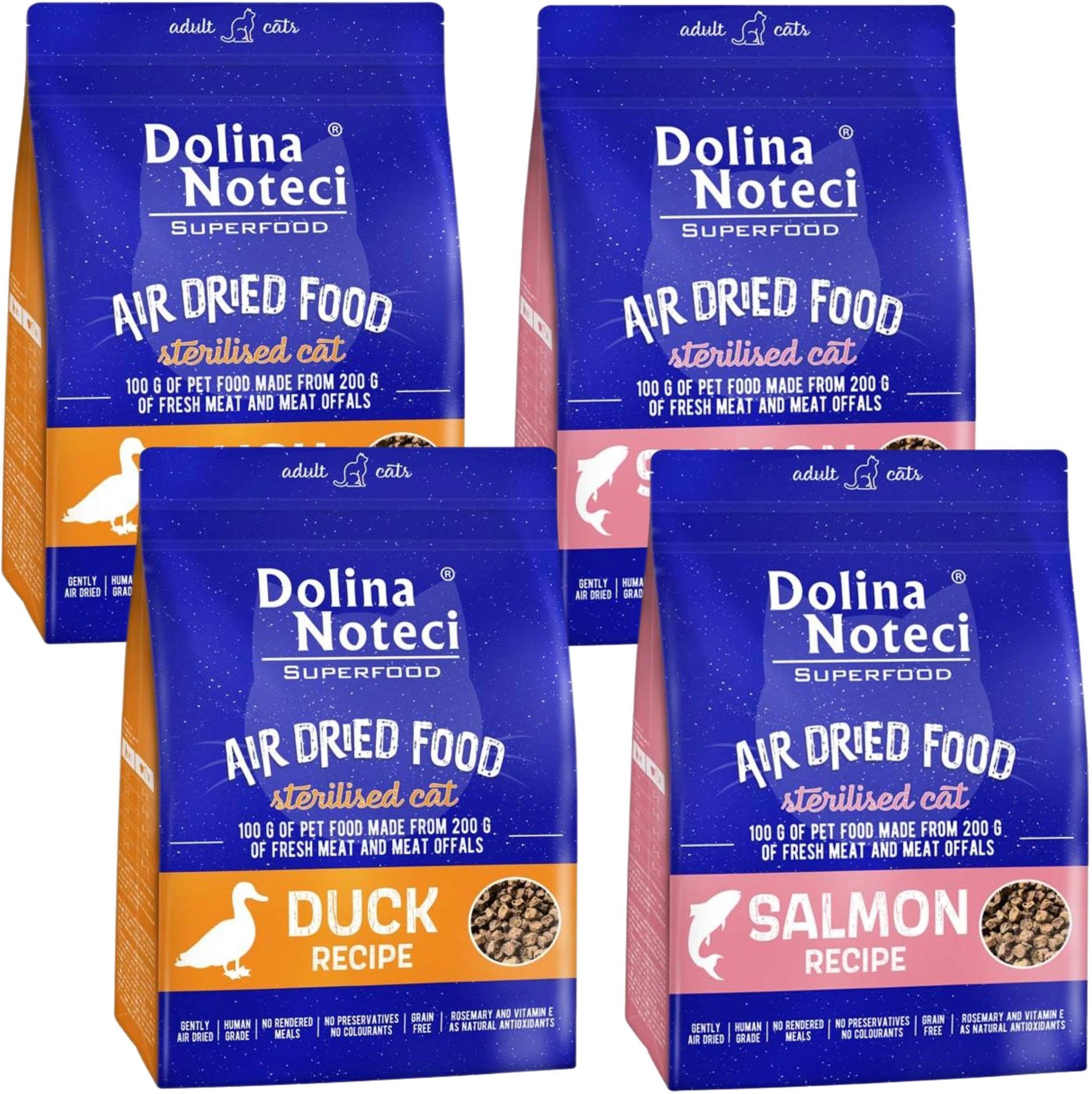 Karma Dolina Noteci Superfood Suszona Dla Kot W Sterylizowanych Mix