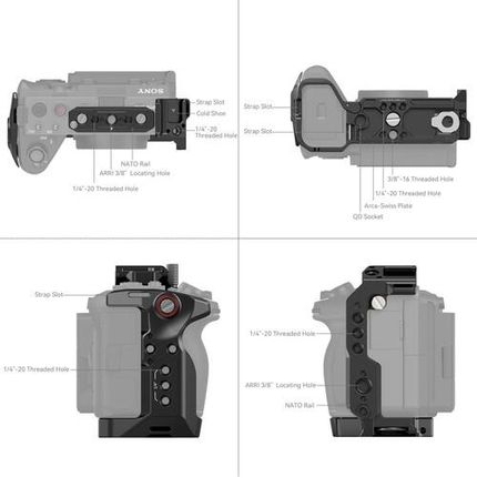 Smallrig 4183 - Klatka Operatorska Do Sony Fx30 / Fx3 ( Nowy Model ) - zdjęcie 2