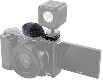 Smallrig - Zestaw, Adapter Zimna Stopka I Osłona Przeciwwietrzna Do Sony Zv-E10 & Zv-1 (3526) - zdjęcie 2