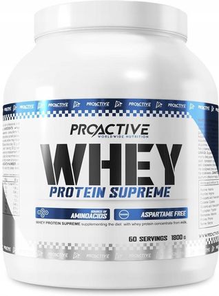 Proactive Whey Truskawkowe 1,8 Kg - zdjęcie 3