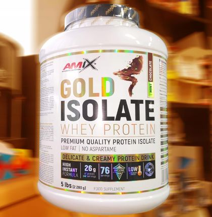 Amix Gold Isolate Whey Protein 2,28Kg - zdjęcie 2