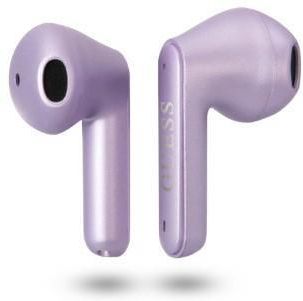 GUESS SŁUCHAWKI BLUETOOTH GUTWST82TRU TWS + STACJA DOKUJĄCA PURPUROWY/PURPLE TRIANGLE LOGO - zdjęcie 2