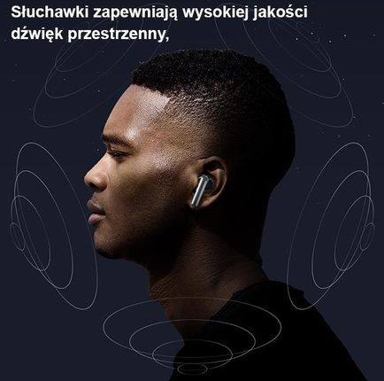 AWEI SŁUCHAWKI BLUETOOTH 5.3 T52 PRO TWS + STACJA DOKUJĄCA CZARNY/BLACK - zdjęcie 5