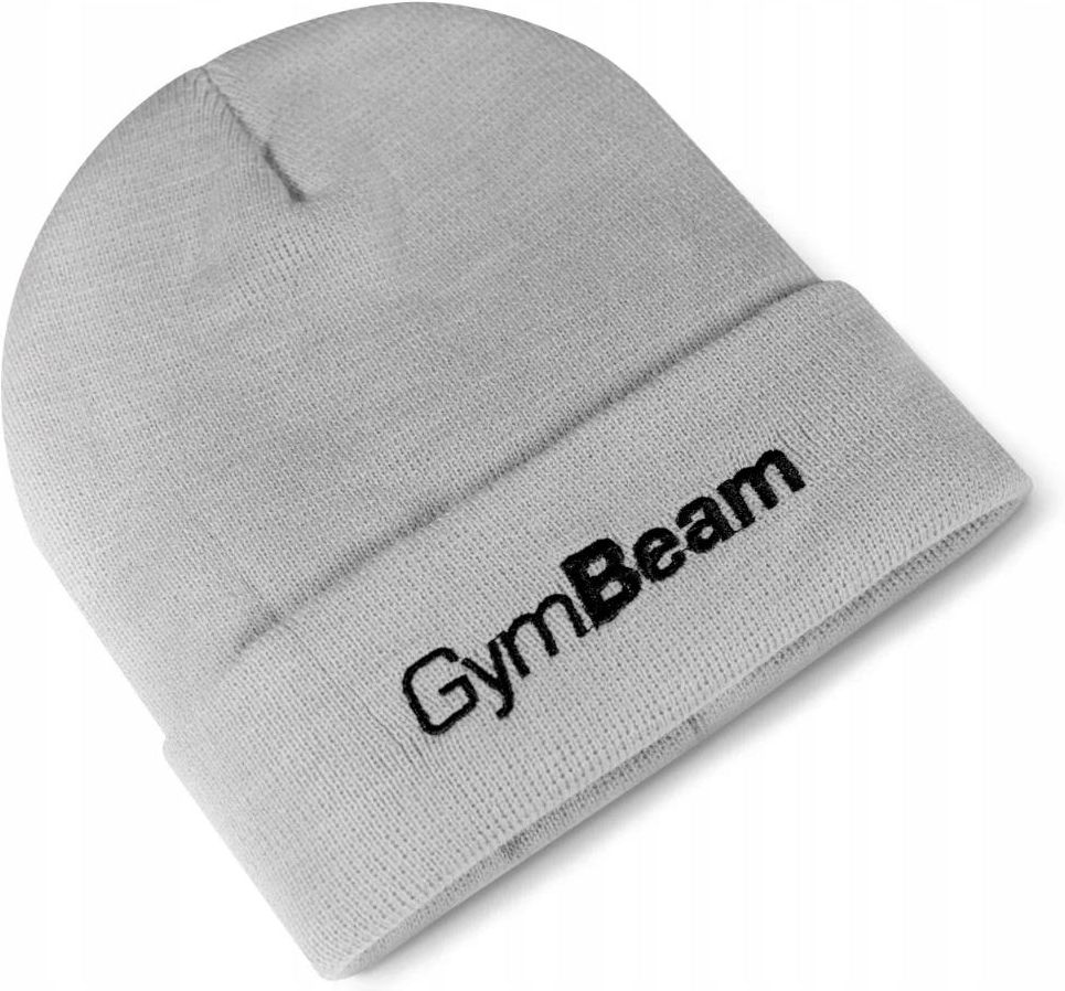 Czapka Zimowa Beanie Czarna Szara Logo Gymbeam Ceny I Opinie Ceneo Pl