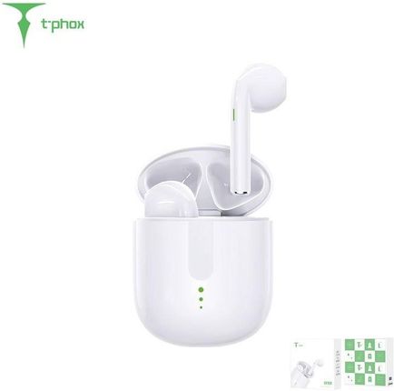 T-Phox SŁUCHAWKI TWS LY-02 BT WHITE - zdjęcie 2