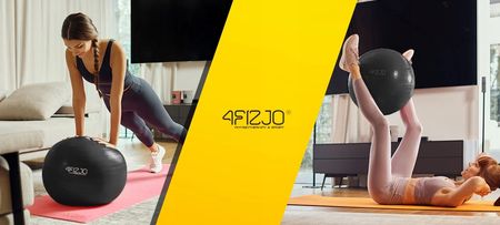4FIZJO Piłka Do Ćwiczeń Rehabilitacyjna Fitness 65 Pompka - zdjęcie 5