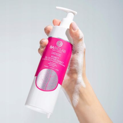 Basiclab Dermocosmetics Żel Oczyszczający Do Skóry Naczynkowej 300 ml - zdjęcie 4
