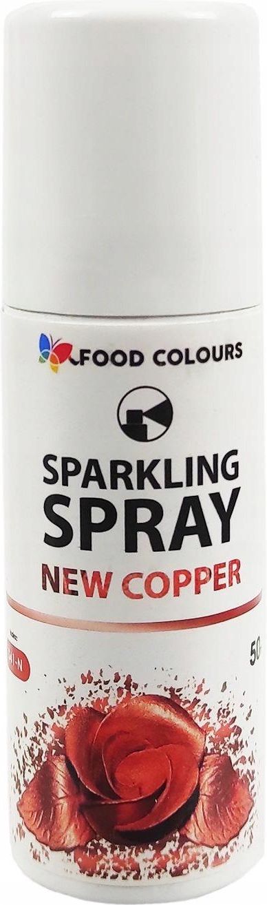 Food Colours Barwnik Metaliczny W Sprayu Miedziany Ml Ceny I Opinie