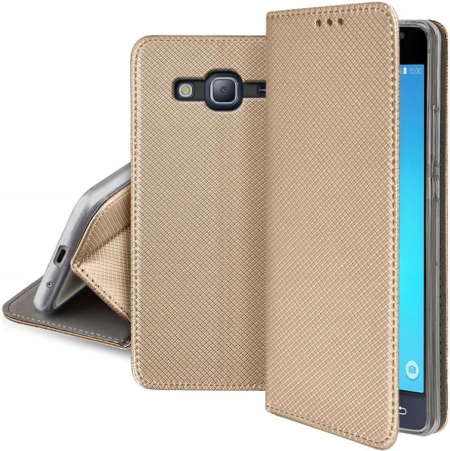 Etui Portfel Smart Szkło Do Samsung Galaxy J3 2016 Etui na telefon