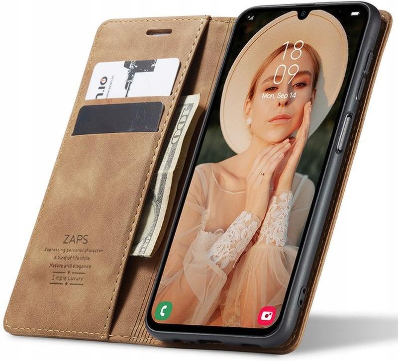 Zaps Etui Portfel Pokrowiec Case Do Galaxy A24 4G Etui Na Telefon